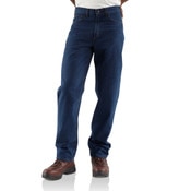 Jeans Uomo Field N' Forest – Relax Fit, Gamba Dritta, Denim Blu, 48W X 32L, Nuovo Con Etichette