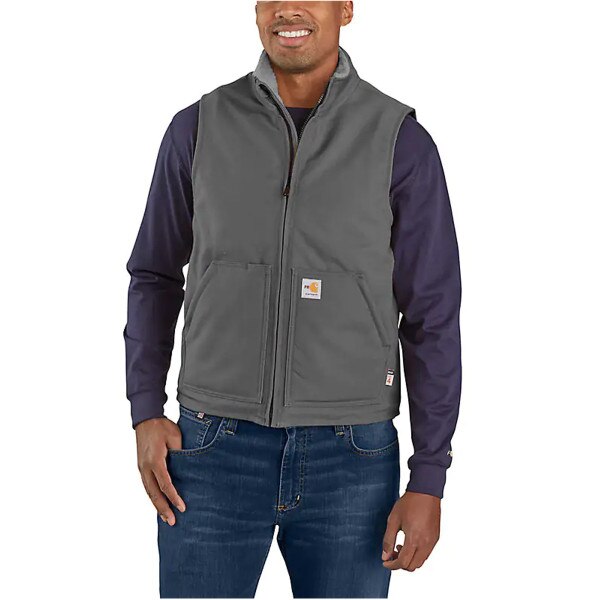 Carhartt FR Duck Sherpa Lined Vest