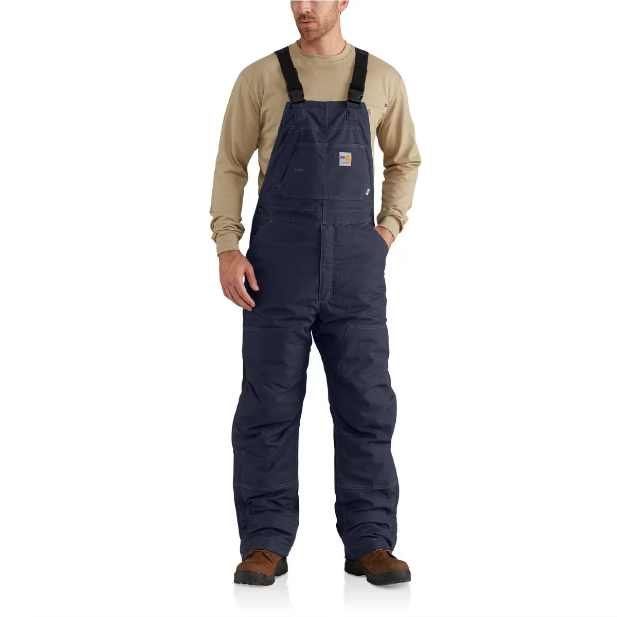 Carhartt FR Quilt Lined Quick Duck Bib Overall